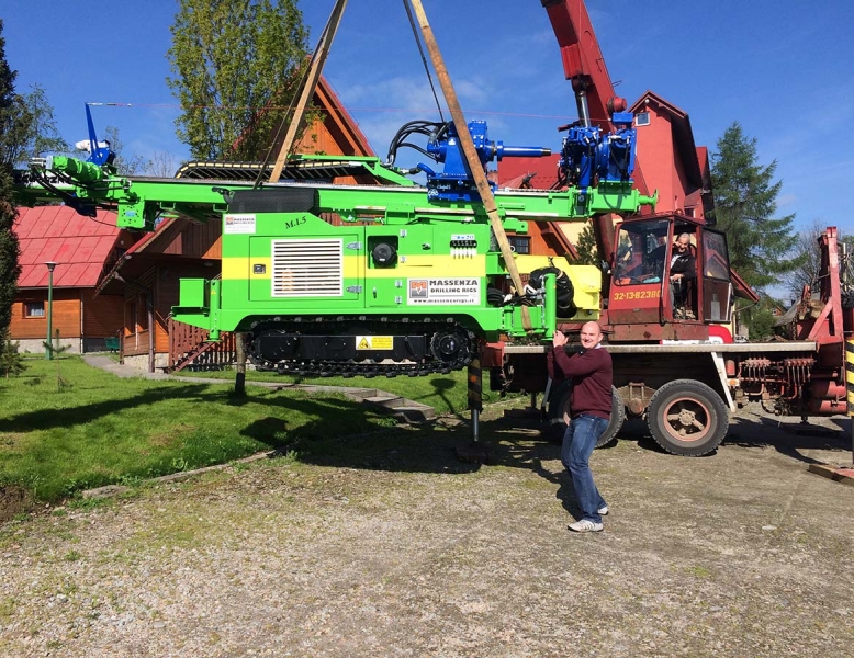 Wiertnica M.I.5 na Podhalu.