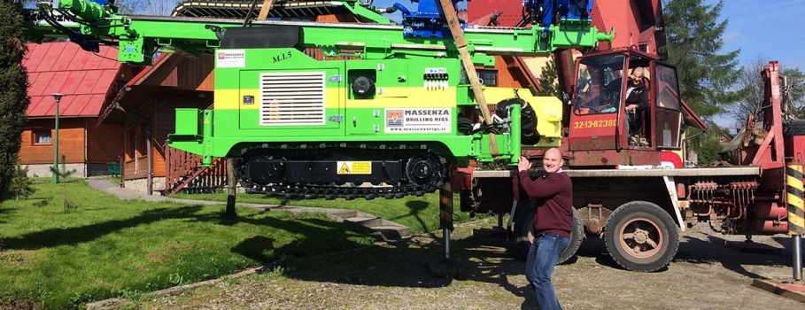 Wiertnica M.I.5 na Podhalu.